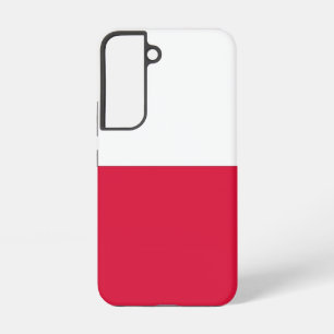 Samsung Galaxy S22 Fallflagge in Polen Hülle