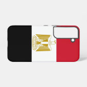 Samsung Galaxy S22 Fallflagge von Ägypten Hülle (Rückseite (Horizontal))