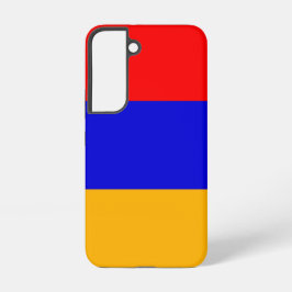 Samsung Galaxy S22 Fallflagge von Armenien Hülle