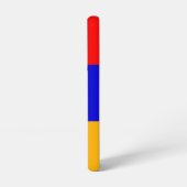 Samsung Galaxy S22 Fallflagge von Armenien Hülle (Linke Seite)