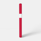 Samsung Galaxy S22 Fallflagge von Dänemark Hülle (Linke Seite)