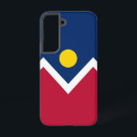 Samsung Galaxy S22 Fallflagge von Denver City Samsung Galaxy Hülle<br><div class="desc">Mit dem exklusiven Cover der Flagge Denvers verwandeln Sie Ihre Samsung Galaxy S22 in ein Symbol des Denver-Stolzes! Mit Präzision und Liebe zum Detail, dieses Handy Cover zelebriert den pulsierenden Geist und kulturellen Erbe von Denver. Ob Sie nun Ihre Liebe für Denver zeigen, an einen besondere Anlass erinnern oder einfach...</div>