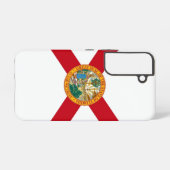 Samsung Galaxy S22 Fallflagge von Florida Hülle (Rückseite (Horizontal))
