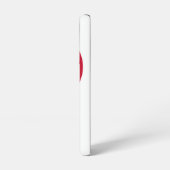 Samsung Galaxy S22 Fallflagge von Grönland Hülle (Linke Seite)