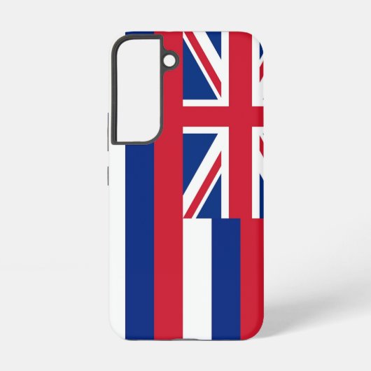 Samsung Galaxy S22 Fallflagge von Hawaii Hülle (Rückseite)