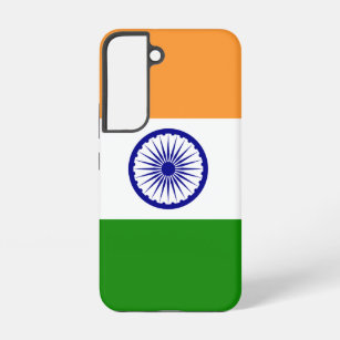 Samsung Galaxy S22 Fallflagge von Indien Samsung Galaxy Hülle