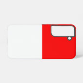 Samsung Galaxy S22 Fallflagge von Indonesien Hülle (Rückseite (Horizontal))