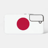 Samsung Galaxy S22 Fallflagge von Japan Hülle (Rückseite (Horizontal))