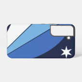 Samsung Galaxy S22 Fallflagge von Kolumbien Samsung Galaxy Hülle (Rückseite (Horizontal))