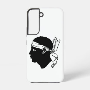 Samsung Galaxy S22 Fallflagge von Korsika Hülle