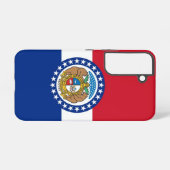 Samsung Galaxy S22 Fallflagge von Missouri Hülle (Rückseite (Horizontal))
