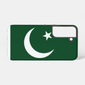 Samsung Galaxy S22 Fallflagge von Pakistan Samsung Galaxy Hülle (Rückseite (Horizontal))