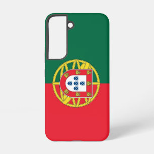 Samsung Galaxy S22 Fallflagge von Portugal Hülle