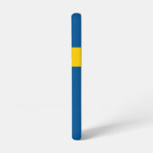 Samsung Galaxy S22 Fallflagge von Schweden Hülle (Linke Seite)