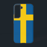 Samsung Galaxy S22 Fallflagge von Schweden Samsung Galaxy Hülle<br><div class="desc">Eleganter und stilvoller Samsung Galaxy S22 Fall mit Flag von Schweden. Dieses Produkt ist anpassbar.</div>