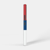Samsung Galaxy S22 Fallflagge von Serbien Hülle (Rechte Seite)