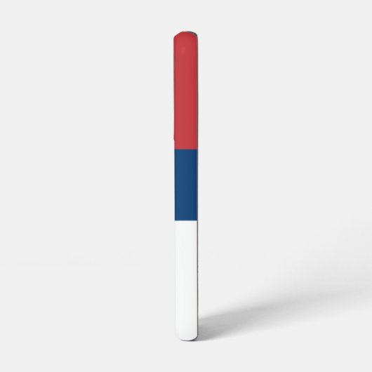 Samsung Galaxy S22 Fallflagge von Serbien Samsung Galaxy Hülle (Linke Seite)