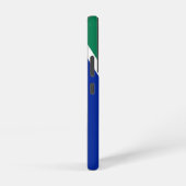 Samsung Galaxy S22 Fallflagge von Südafrika Hülle (Rechte Seite)