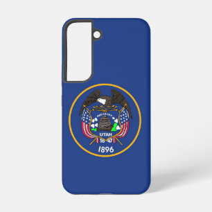Samsung Galaxy S22 Fallflagge von Utah Hülle