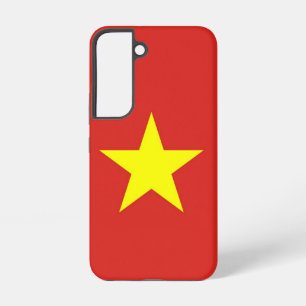 Samsung Galaxy S22 Fallflagge von Vietnam Hülle