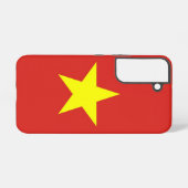 Samsung Galaxy S22 Fallflagge von Vietnam Hülle (Rückseite (Horizontal))