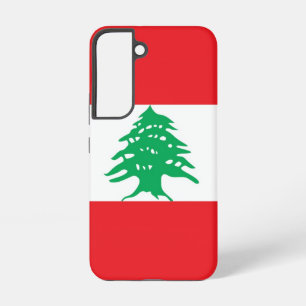 Samsung Galaxy S22 Hülle Flagge des Libanon