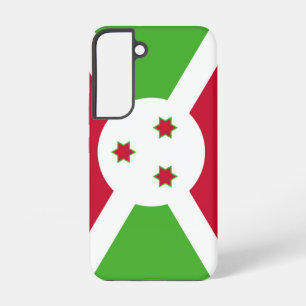 Samsung Galaxy S22 Hülle Flagge von Burundi