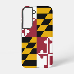 Samsung Galaxy S22 Hülle Flagge von Maryland