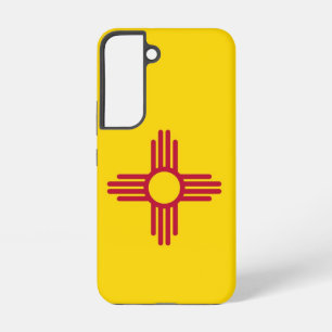 Samsung Galaxy S22 Hülle Flagge von New Mexico