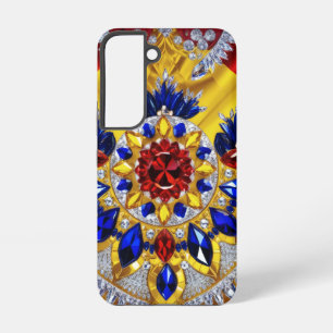Samsung Galaxy S22 Hülle mit rumänischen Farben