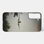 Samsung Galaxy S22+ Hüllen mit Airplane Blue Sky Hülle (Rückseite (Horizontal))