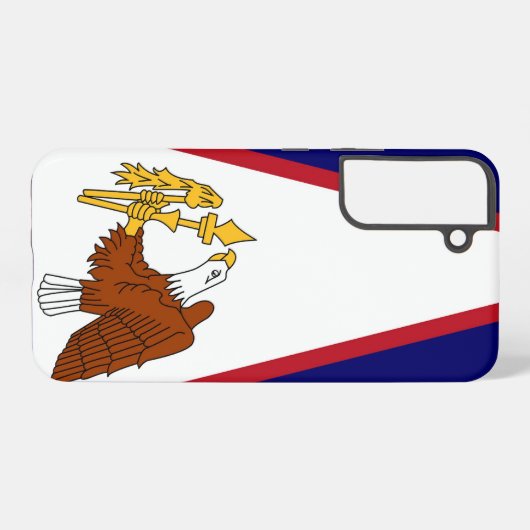 Samsung Galaxy S22 Plus Case American Samoa, USA Samsung Galaxy Hülle (Rückseite (Horizontal))