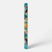 Samsung Galaxy S22 Plus Case Bahamas Farben Hülle (Linke Seite)