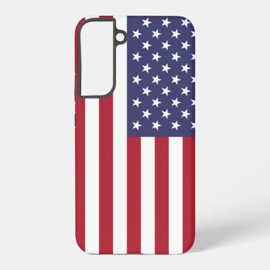 Samsung Galaxy S22 Plus Case Flag der USA. Hülle (Rückseite)