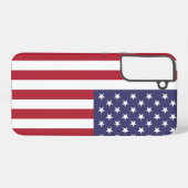 Samsung Galaxy S22 Plus Case Flag der USA. Hülle (Rückseite (Horizontal))