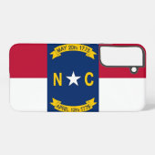 Samsung Galaxy S22 Plus Case Flag North Carolina Hülle (Rückseite (Horizontal))