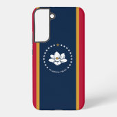 Samsung Galaxy S22 Plus Case Flag of Mississippi Hülle (Rückseite)