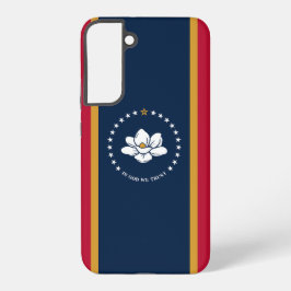 Samsung Galaxy S22 Plus Case Flag of Mississippi Hülle