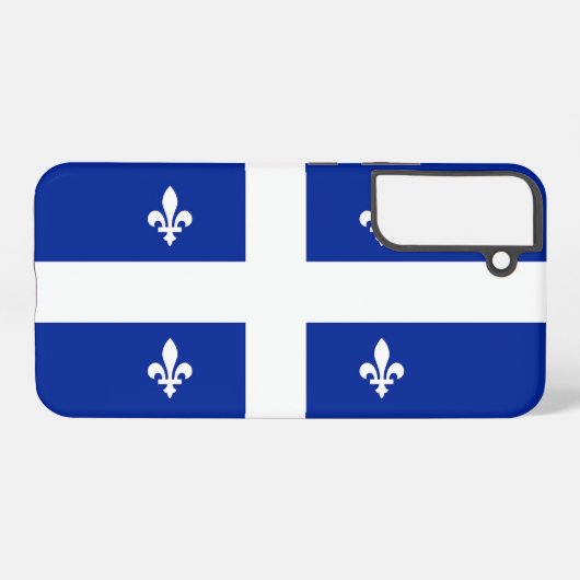 Samsung Galaxy S22 Plus Case Flag of Quebec Hülle (Rückseite (Horizontal))