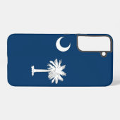 Samsung Galaxy S22 Plus Case Flag South Carolina Samsung Galaxy Hülle (Rückseite (Horizontal))