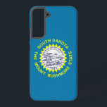 Samsung Galaxy S22 Plus Case Flag South Dakota Samsung Galaxy Hülle<br><div class="desc">Mit unserem exklusiven Handy-Cover mit der Flagge von South Dakota können Sie Ihre Samsung Galaxy S22 Plus noch weiter verbessern! Mit viel Liebe zum Detail gestaltet, zelebriert dieses Handy Süddakotas reiche Geschichte und kulturellen Stolz. Das Design zeigt die Staatsflagge, mit dem Großen Siegel von South Dakota, zentriert auf einem Himmelsblau,...</div>