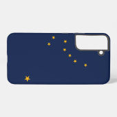 Samsung Galaxy S22 Plus Case Flag von Alaska, USA Samsung Galaxy Hülle (Rückseite (Horizontal))
