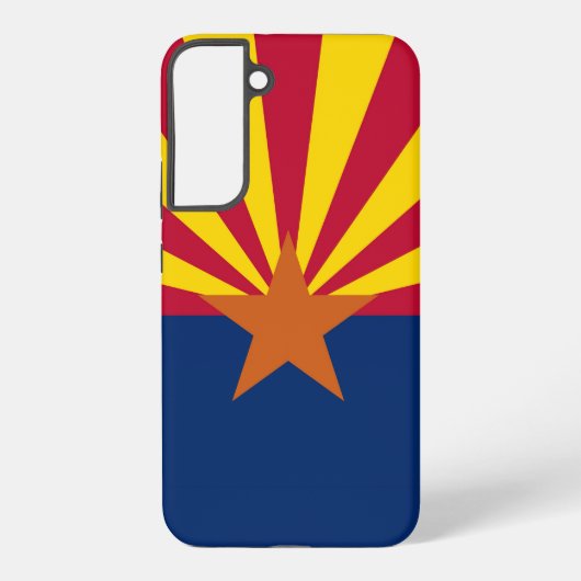 Samsung Galaxy S22 Plus Case Flag von Arizona, USA Hülle (Rückseite)