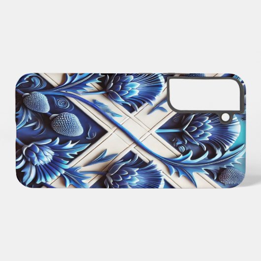 Samsung Galaxy S22 Plus Case Scottish Thistles Samsung Galaxy Hülle (Rückseite (Horizontal))