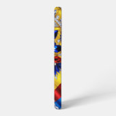 Samsung Galaxy S22 Plus Fall Rumänische Farben Hülle (Linke Seite)