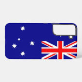 Samsung Galaxy S22 Plus Fallflagge aus Australien Hülle (Rückseite (Horizontal))