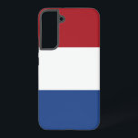 Samsung Galaxy S22 Plus Fallflagge der Niederlande Samsung Galaxy Hülle<br><div class="desc">Die Samsung S22 Plus Cover mit der niederländischen Flagge, die den Schutz mit der Feier des holländischen Erbes verbinden soll. Dieses Cover wurde mit viel Liebe zum Detail gestaltet und zeigt stolz die ikonische Trifarbe Rot, Weiß und Blau, die die Geschichte, Kultur und nationale Identität der Niederlande symbolisiert. Egal, ob...</div>