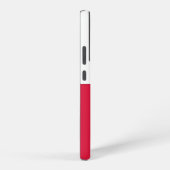 Samsung Galaxy S22 Plus Fallflagge in Polen Hülle (Rechte Seite)