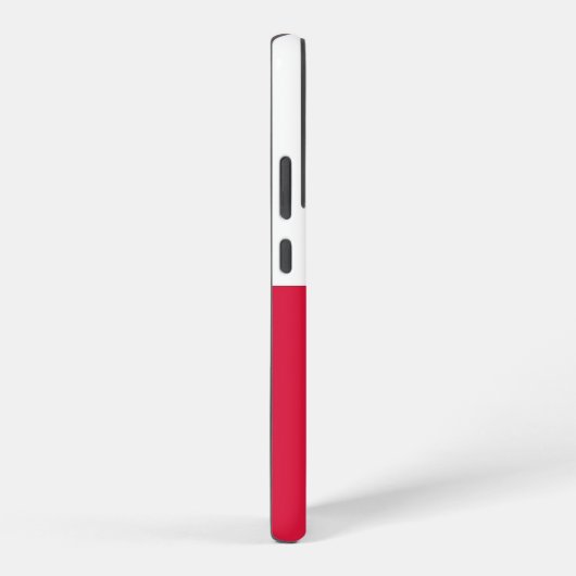 Samsung Galaxy S22 Plus Fallflagge in Polen Hülle (Rechte Seite)