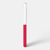 Samsung Galaxy S22 Plus Fallflagge in Polen Samsung Galaxy Hülle (Linke Seite)